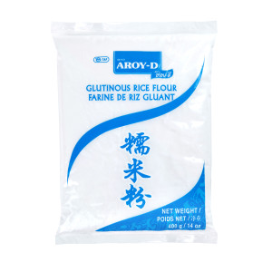 Мука без глютена рисовая клейкая 400г Aroy-D
