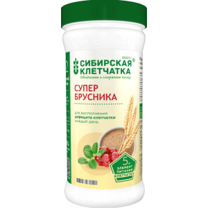 Клечатка супер брусника Сибирская клечатка, 280г