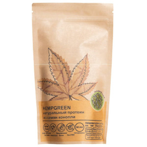 Натуральный протеин из семян конопли 300г тм HempGreenтм Konoplektika