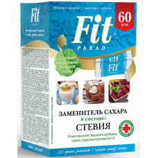 Сахзам Fit parad №14, 60 стик.*0,5г (Эритрит, экстракт стевии)