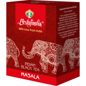 Индийский черный чай Масала BestforIndia, 100г