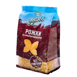 Макароны без глютена из амарантовой муки, Вермишель, 250 г «Ешь здорово»