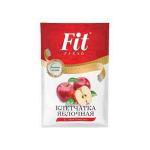 Клечатка яблочная с пектином, 25г. Fit parad