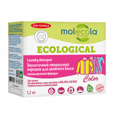 Экологичный стиральный порошок для цветного белья 1.2 ru Molecola