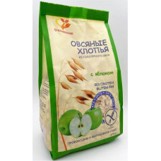 Овсяные хлопья без глютена с яблоком 375гр Сташевское