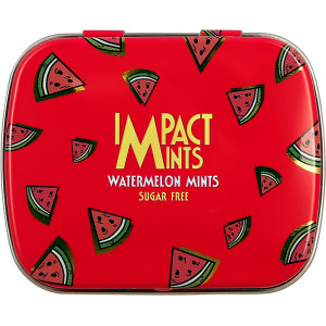 Драже без сахара освежающие со вкусом арбуза IMPACT MINTS 14гр