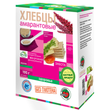 Хлебцы амарантовые "Di&Di" 195г