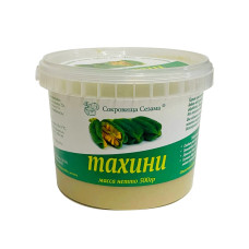 Тахини паста кунжутгная 500гр Скоровища Сезама