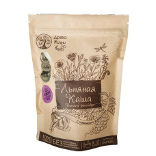 Льняная каша с изюмом и кунжутом 400г тм Источник жизни