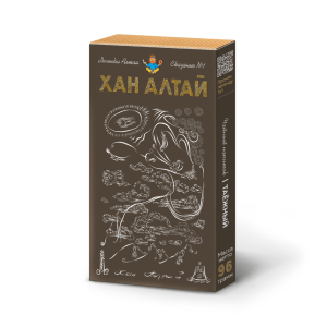Чайный напиток "Алтай Хан" таежный, плиточный, 96г
