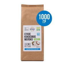 Сухое кокосовое молоко 66%, 250г, тм Ufood