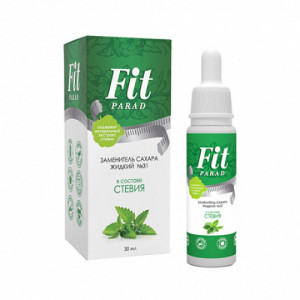 СахЗам Fit Parad №31 жидкий со стевией 30мл