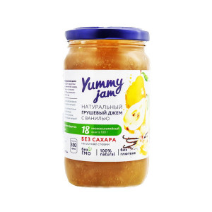 Джем грушевый с ванилью 350 гр Yummy jam