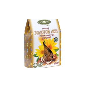 Печень Золотой лен с АМАРАНТОМ 200г на сиропе топинамбура, мальтите и стевии Vitlen