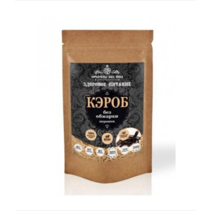 Кэроб, молотый без обжарки ,(Carob ground raw) коробка 12 шт 75