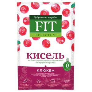 Кисель Fit клюква 30г