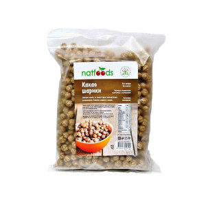 Готовый завтрак сладкие какао шарики из смеси курп 100 г Natfoods