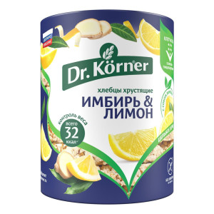 Хлебцы имбирь лимон без глютена Dr Korners