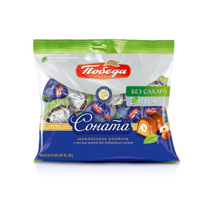 Трюфель Соната с фундуком без сахара Победа 200гр