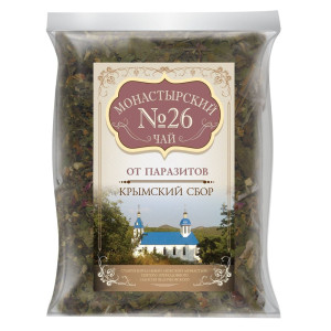 Крымский сбор Монастырский №26 Против паразитов 100гр