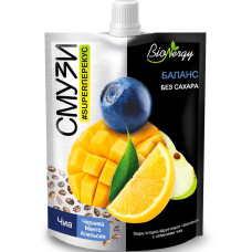 Смузи Баланс, чиа,черника,манго,апельсин BIONERGY 120гр
