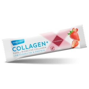 MaxSport протеиновый батончик Collagen клубника 40г