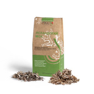 Цетрария исландская (исландский мох), слоевища Vitauct 30 гр
