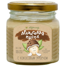 Паста арахисовая с кокосовым урбечем 230 г тм Мералад
