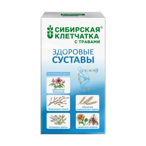 Клетчатка сибирская Здоровые суставы с добавками, кор. 150 г
