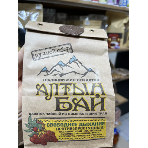 Чайный напиток противопростудный "Свободное дыхание", 100г тм Алтын бай