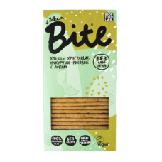 Хлебцы хрустящие BITE КУКУРУЗНО-РИСОВЫЕ С ЛУКОМ 150гр