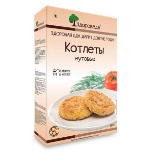 Котлеты нутовые, 280 г Здороведа