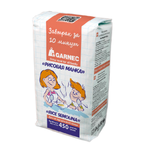 Рисовая манка Garnec 450гр