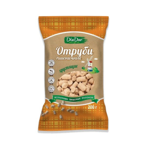 Отруби пшеничные хрустящие пресованные DiaDar 200гр