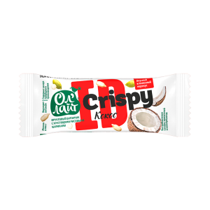 Фруктовый батончик кокос Олайт Crispy