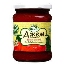 Джем брусничный без сахара, 300г, ТМ "Di&Di"