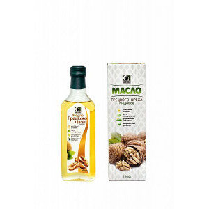 Масло грецкого ореха хол. отжима 250мл "Сибирское"