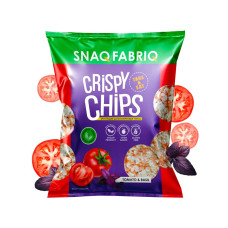 Чипсы цельнозерновые "Томат и базилик" 50г ТМ SNAQ FABRIQ