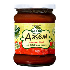 Джем малиновый без сахара 300г тм Di&Di