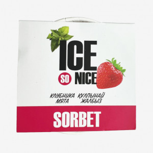 Сорбет-мороженое Клубника-Мята без сахара 100г тм ICE SO NICE