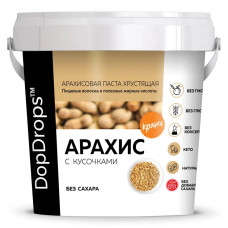 Урбеч Арахисовый, Хрустящая Кранч Без Добавок 250г тм DopDrops