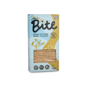 Хлебцы хрустящие BITE ГРЕЧНЕВЫЕ 150гр