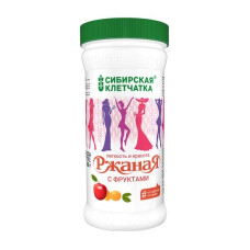 Ржаная с фруктами, Клетчатка Сибирская, 350 г
