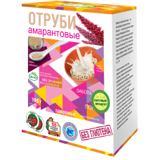 Отруби амарантовые БГ, 250г Di&Di