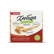 Хлебцы хрустящие ржаные Элмика 110г