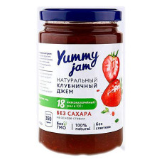 Джем клубничный 350 гр , Yummy jam