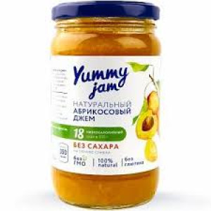Джем абрикосовый 350 гр, Yummy jam