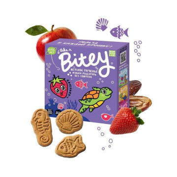 Печенье без глютена BIO "КЛУБНИКА" 150гр.