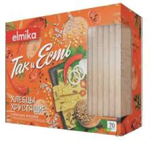Хлебцы хрустящие гречневые Элмика 110г