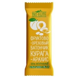 Батончик курага арахис Bio elite